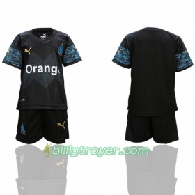 Billige Fotballdrakter Olympique de Marseille Barn Bortedraktsett 2018/19 Kortermet